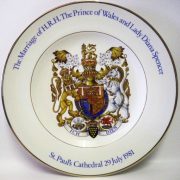 Princess-Diana-Royal-Marriage-1981-collectors-Plate-Wood-Sons-BOXED-263757465473-2